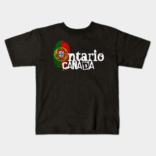 Portuguese in Ontario Kids T-Shirt